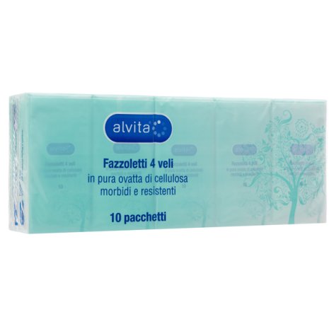 ALVITA FAZZOLETTI 4VELI 10PZ
