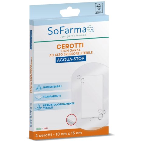 CEROTTO ACQUA 10X15 SOFARMAPIU