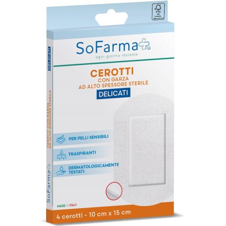 CEROTTO DELICATI 10X15 4PZ SF+