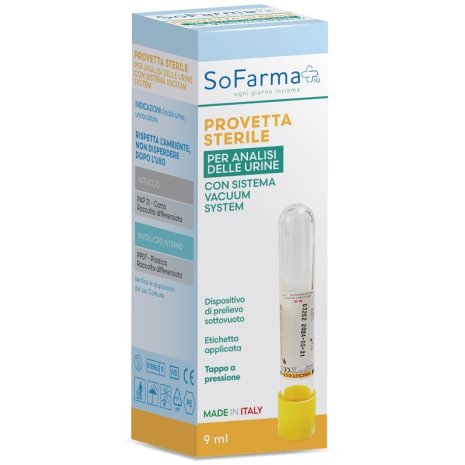 PROVETTA STER SOTTOVUOTO 9ML SF+