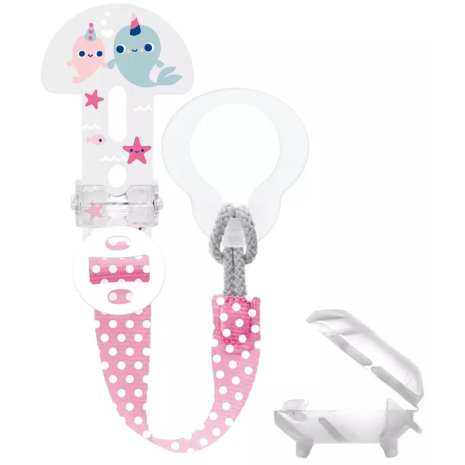 MAM CLIP IT&COVER 0+ FEMMINA
