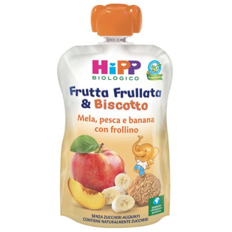 HIPP BIO FRUTTA FRULL.MEL/PESC/B HIPP BIO FRUTTA FRULL.MEL/PESC/B