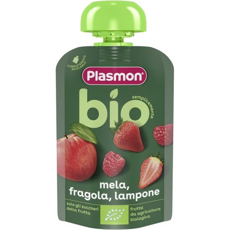 PLASMON MELA FR LA BIO POUCHES