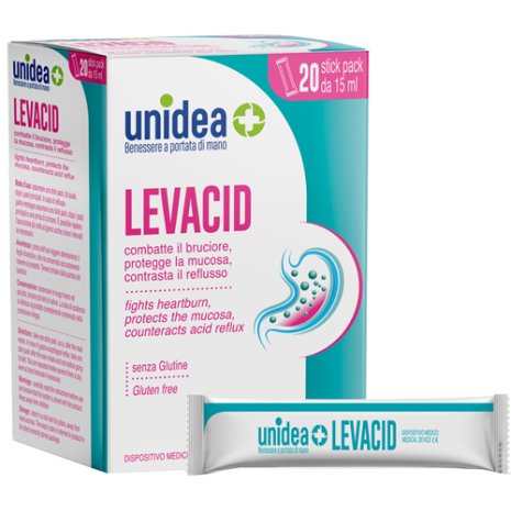 UNIDEA LEVACID 20 STICK DA 15ML UNIDEA LEVACID 20 STICK DA 15ML