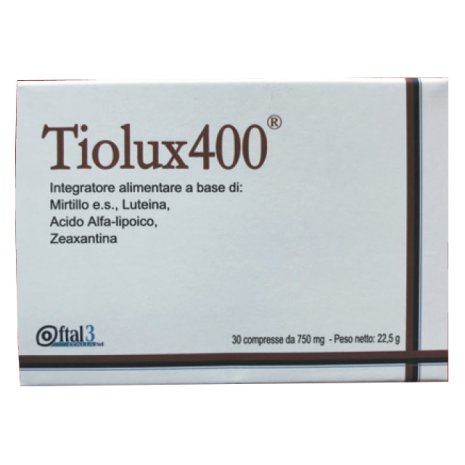 TIOLUX 400 30CPR TIOLUX 400 30CPR
