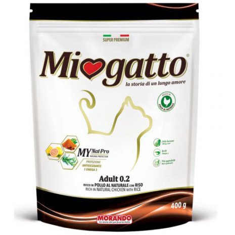 MIOGATTO STERIL POL/NAT 400G