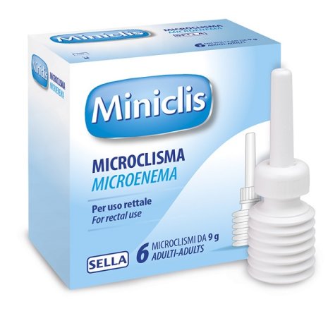 Miniclis Adulti 9g 6microclism