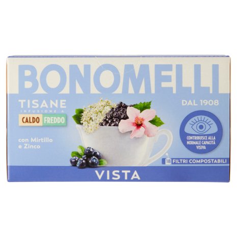 BONOMELLI TISANA VISTA 18FILTRI