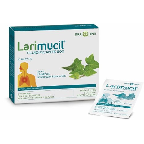 LARIMUCIL FLUIDIFIC 600 10BUST