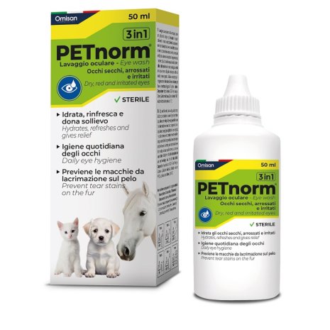 PETNORM LAVAGGIO OCULARE 50ML