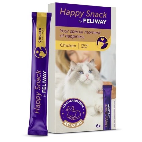 V FELIWAY HAPPY SNACK 6STK CREMO