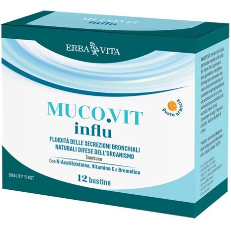 Mucovit Influ 12bust