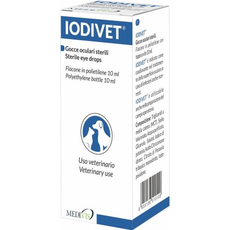 V IODIVET SOLUZIONE OFT 10ML