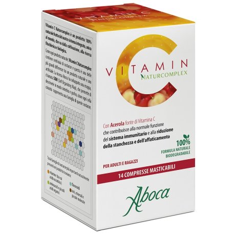 VITAMIN C NATURCOMPLEX 14CPR