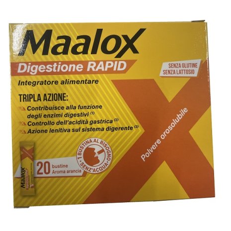 MAALOX DIGEST.RAPID 20BST OROS.S
