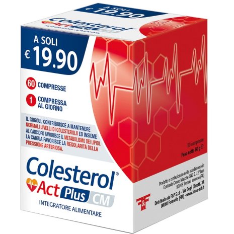 COLESTEROL ACT PLUS CM 60CPR