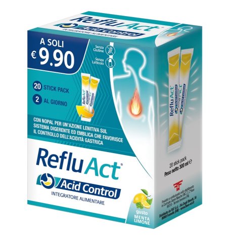 REFLU ACT ACID CONTROL 20STICK