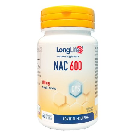 LONGLIFE NAC 600MG 60CPS