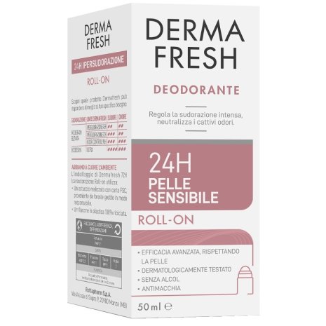 DERMAFRESH 24H P/SENS ROLL 50ML