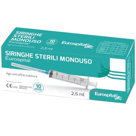 SIR STERILI MON 2,5ML 10PZ
