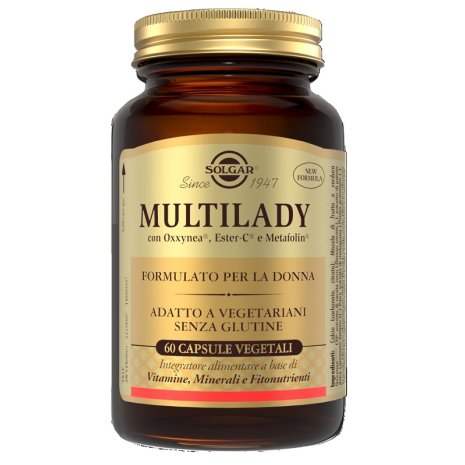SOLGAR MULTILADY 60CPS VEG N/F