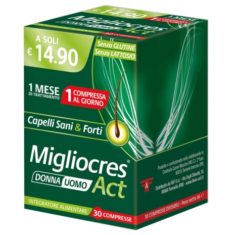 MIGLIOCRES ACT 30CPR DIVISIBIL MIGLIOCRES ACT 30CPR DIVISIBIL