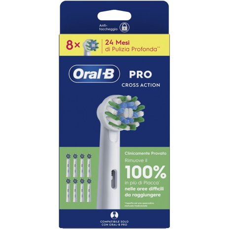 ORALB CROSSACTION REFILL 8PZ