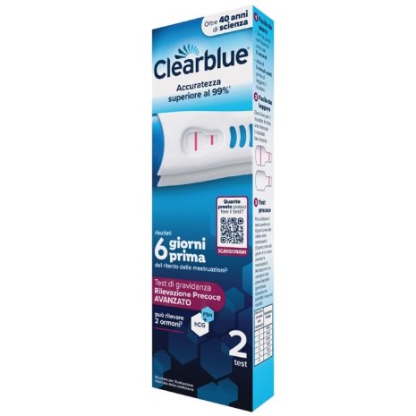 CLEARBLUE TEST GRAVIDANZA 2PZ CLEARBLUE TEST GRAVIDANZA 2PZ