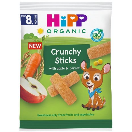 HIPP CRUNCHY STICKS MELA CAR 30G