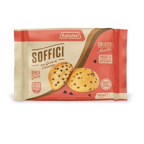 AGLUTEN SOFFICI GOCCE CIOCCO 4PZ