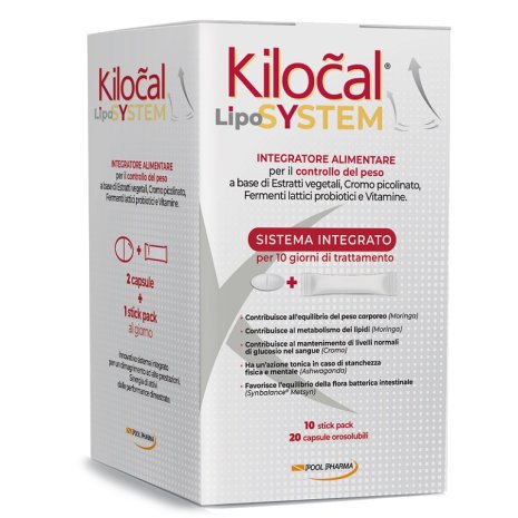 Kilocal Lypo Syst20cpr+10stick