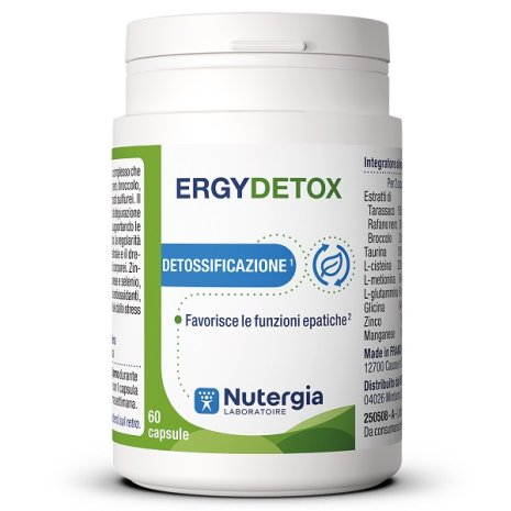 ERGYDETOX 60CPS NUTERGIA
