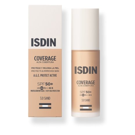 COVERAGE 3,0 SAND SPF50+ FONDOT