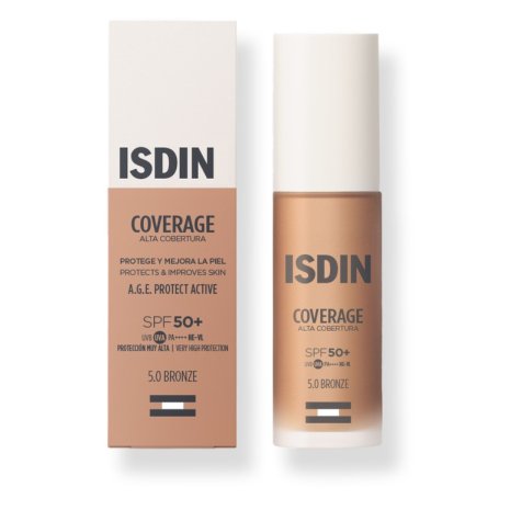 COVERAGE 5,0 BRONZE SPF50+ FONDO