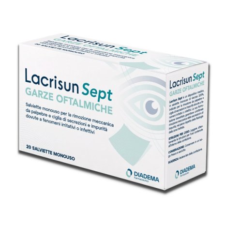 LACRISUN SEPT 20GARZE OFTALMICHE LACRISUN SEPT 20GARZE OFTALMICHE