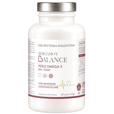 BERGAMOT BALANCE OMEGA 3 60PRL BERGAMOT BALANCE OMEGA 3 60PRL