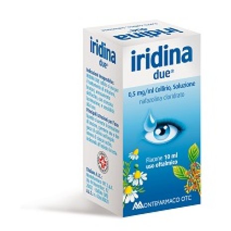Iridina Due*coll 10ml 0,5mg/ml