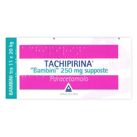 Tachipirina*bb 10supp 250mg