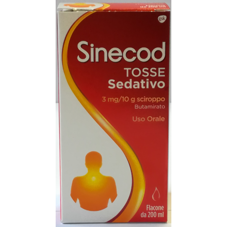 Sinecod Tosse Sed*200ml3mg/10g