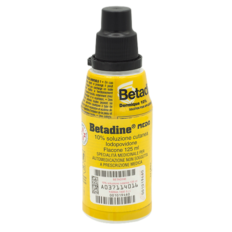 BETADINE*SOLUZ CUT 125ML 10%