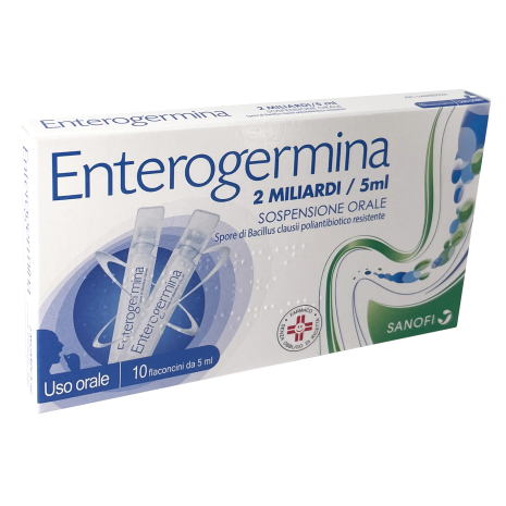 ENTEROGERMINA*OS 10FL 2MLD/5ML