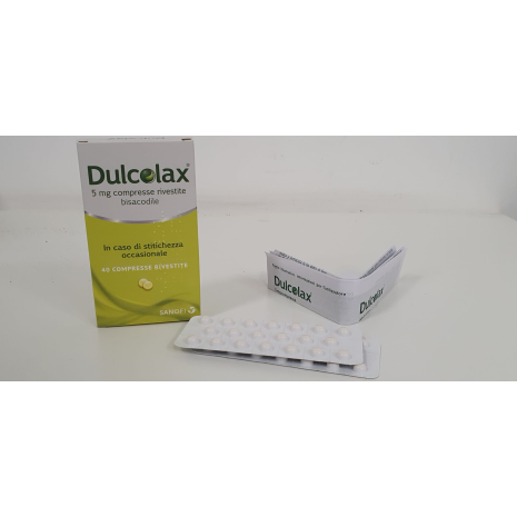 DULCOLAX*40CPR RIV 5MG