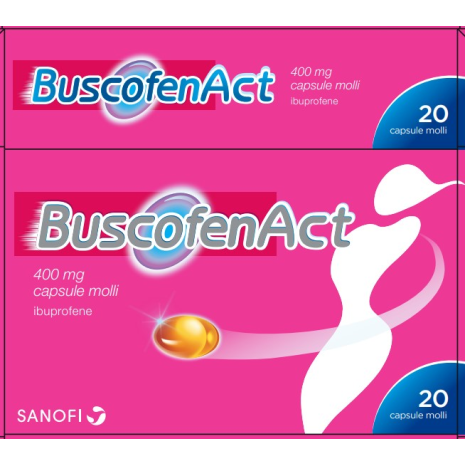 Buscofenact*20cps 400mg
