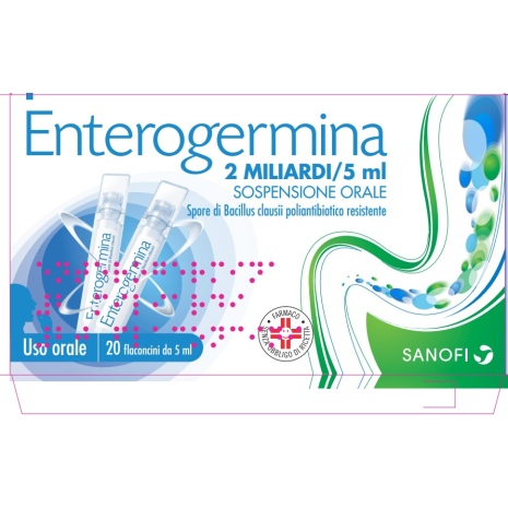 Enterogermina*os 20fl 2mld/5ml