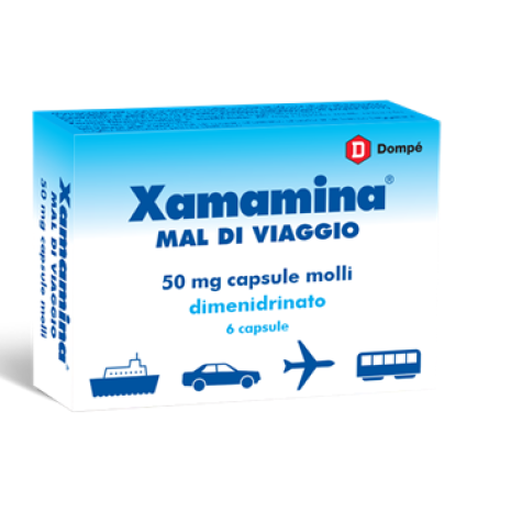 Xamamina Mal Di Viag*6cps 50mg