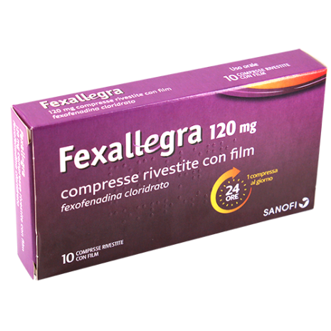 FEXALLEGRA*10CPR RIV 120MG