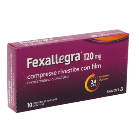FEXALLEGRA*10CPR RIV 120MG