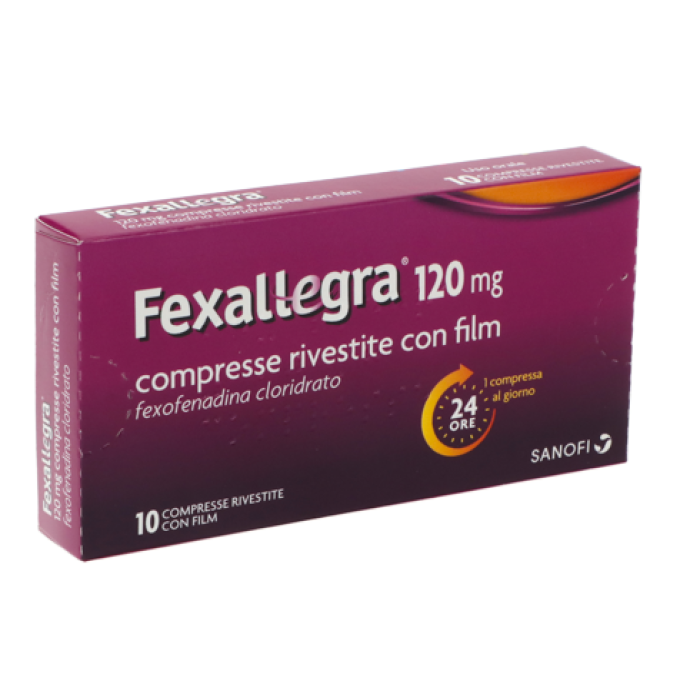 FEXALLEGRA*10CPR RIV 120MG