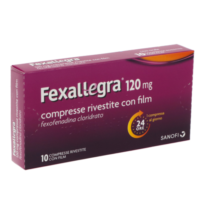 FEXALLEGRA*10CPR RIV 120MG