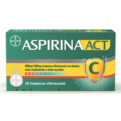 Aspirinaact*10cpr Eff800+480mg